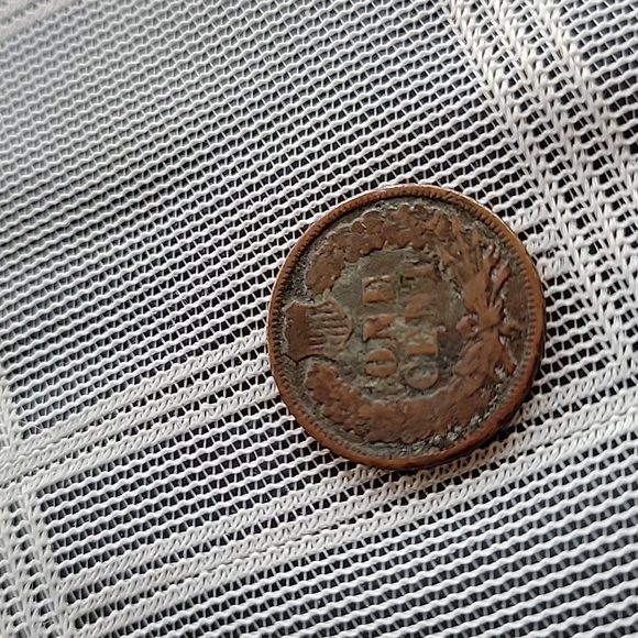 Love Token on Indian Head Cent Initials "KGC" - 1860's - Picture 4 of 4